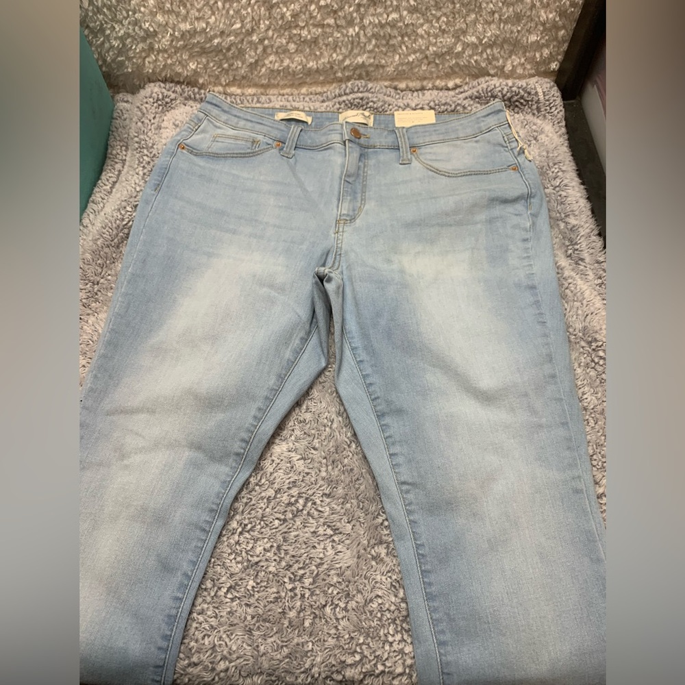 Universal thread mid rise skinny jeans 14 waist 32 NWT
